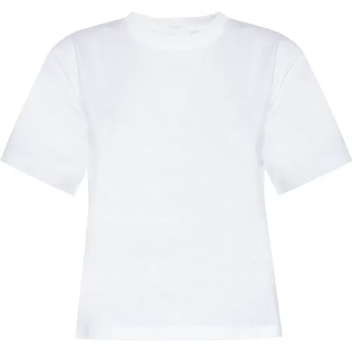 T-Shirt mit Logo , Damen, Größe: XS - Helmut Lang - Modalova