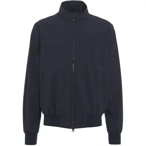 Blaue Ss24 Herrenjacke , Herren, Größe: XL - Save The Duck - Modalova