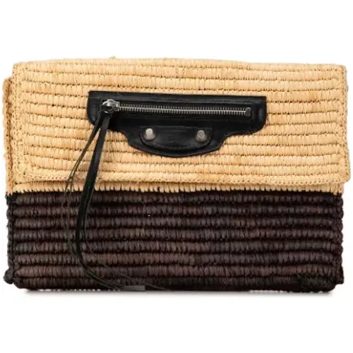 Pre-owned Rattan clutches - Balenciaga Vintage - Modalova