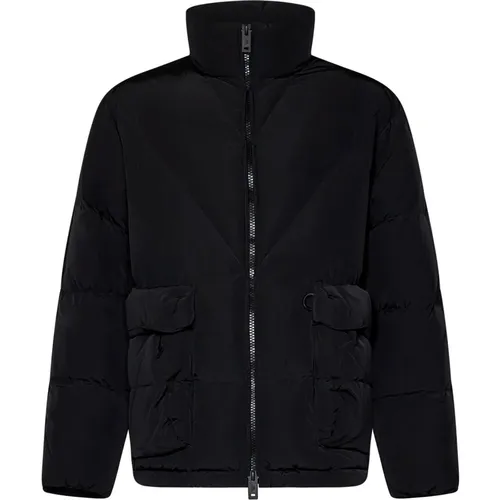 Quilted Puffer Coat , male, Sizes: M, L, XL - Emporio Armani - Modalova