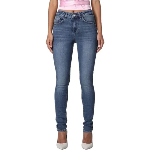 Snug Fit Curve-Hugging Skinny Jeans , female, Sizes: W31 - Liu Jo - Modalova