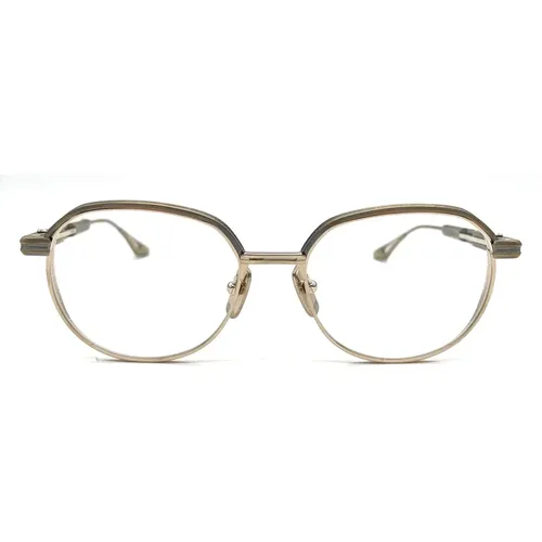 Glasses, male, , Size: 53 MM Metallic Optical Frames for Men - Dita - Modalova