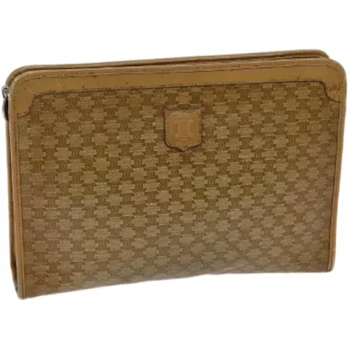 Pre-owned Clutches, female, , Size: ONE SIZE Pre-owned Canvas celine-bags - Celine Vintage - Modalova