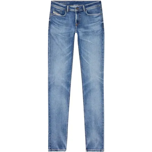 Straight Jeans, male, , Size: W29 Denim 1979 Sleenker - Diesel - Modalova