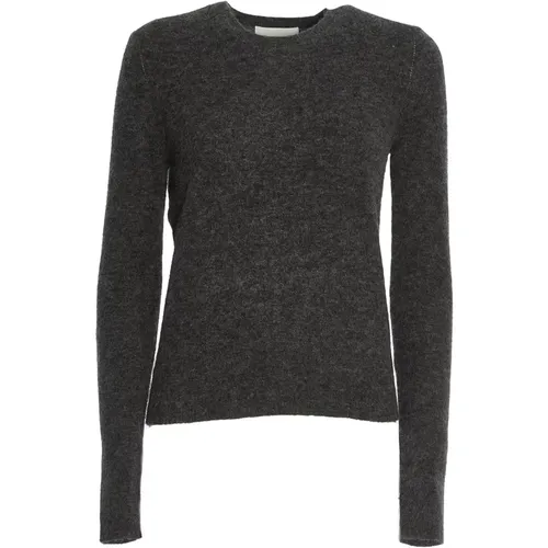 Anthracite Knitwear Crew-Neck Pullover Aw24 , female, Sizes: 2XS, XS - Isabel Marant Étoile - Modalova