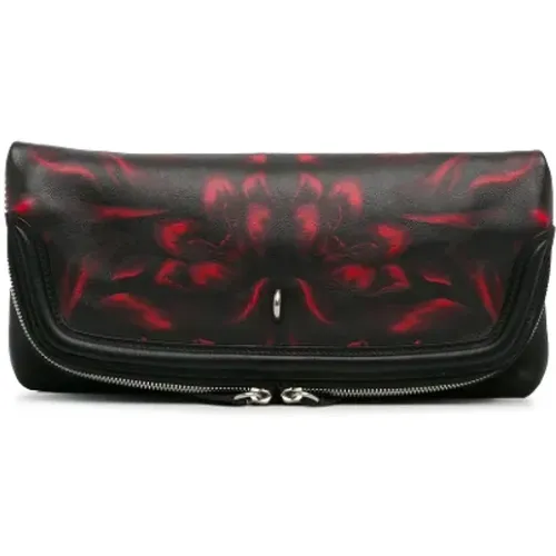 Pre-owned Clutches, female, , Size: ONE SIZE Pre-owned Leather clutches - Alexander McQueen Pre-owned - Modalova