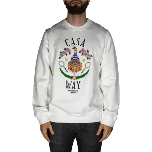 Men`s Sweatshirt , male, Sizes: XL - Casablanca - Modalova