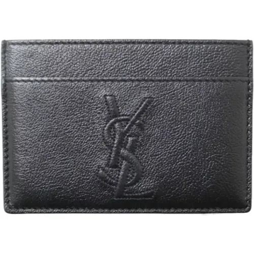 Pre-owned Wallets, female, , Size: ONE SIZE Pre-owned Leather wallets - Yves Saint Laurent Vintage - Modalova