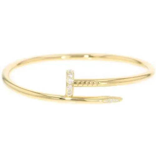 Pre-owned Jewellery, female, , Size: ONE SIZE Pre-owned Gold bracelets - Cartier Vintage - Modalova