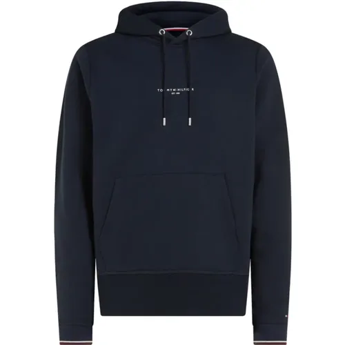 Hoodies, male, , Size: S Mens Sweatshirt DW5 - Tommy Hilfiger - Modalova