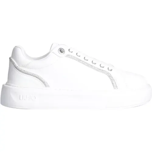 Weiße Sneakers Chic Stil , Damen, Größe: 37 EU - Liu Jo - Modalova