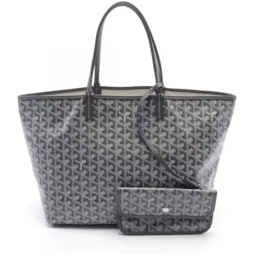 Pre-owned Tote Bags, female, , Size: ONE SIZE Pre-owned Leather handbags - Goyard Vintage - Modalova