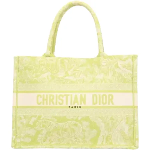 Pre-owned Tote Bags, female, , Size: ONE SIZE Pre-owned Fabric dior-bags - Dior Vintage - Modalova