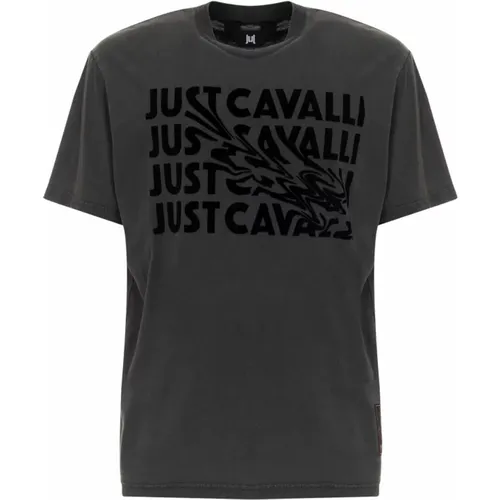 T-Shirts und Polos , Herren, Größe: XS - Just Cavalli - Modalova