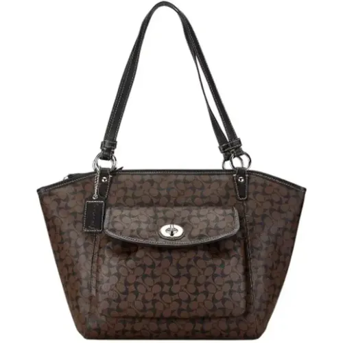 Pre-owned Tote Bags, female, , Size: ONE SIZE Pre-owned Leather handbags - Coach Pre-owned - Modalova