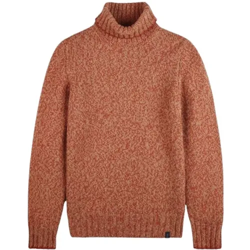 Stylischer Turtleneck Pullover , Herren, Größe: L - Fay - Modalova