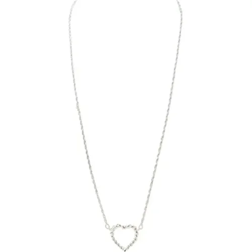 Pre-owned Jewellery, female, , Size: ONE SIZE Pre-owned Silver necklaces - Tiffany & Co. Pre-owned - Modalova