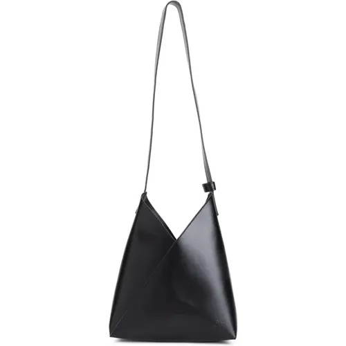 Schwarze Schultertasche für Frauen - MM6 Maison Margiela - Modalova