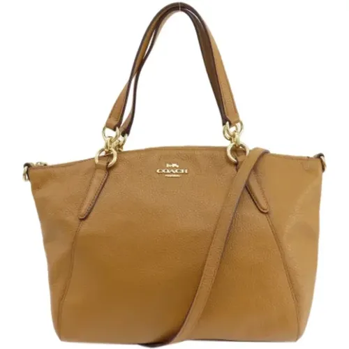 Pre-owned Tote Bags, female, , Size: ONE SIZE Pre-owned Leather handbags - Coach Pre-owned - Modalova