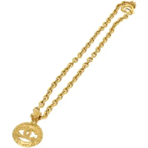 Pre-owned Metal chanel-jewelry , female, Sizes: ONE SIZE - Chanel Vintage - Modalova