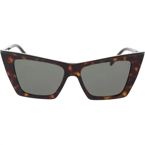Neue Cat-Eye Sonnenbrille mit Spoiler - Saint Laurent - Modalova