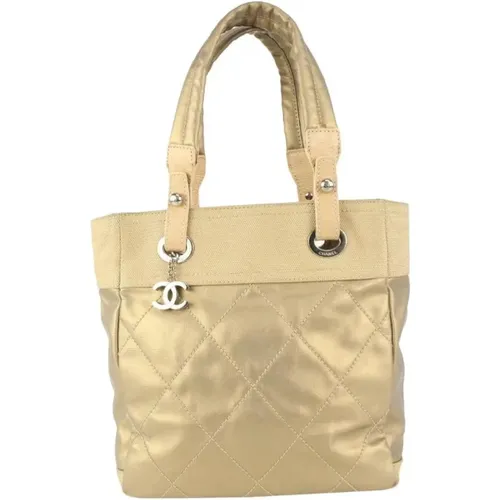 Pre-owned Tote Bags, female, , Size: ONE SIZE Pre-owned Shopping Bag - Chanel Vintage - Modalova