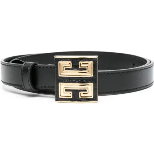 Leather 4G Belt , female, Sizes: 90 CM, 85 CM, 80 CM - Givenchy - Modalova