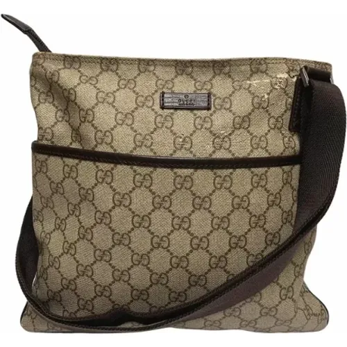 Pre-owned Canvas gucci-bags , female, Sizes: ONE SIZE - Gucci Vintage - Modalova