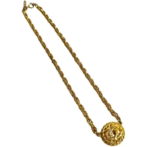 Pre-owned Jewellery, female, , Size: ONE SIZE Pre-owned Metal chanel-jewelry - Chanel Vintage - Modalova