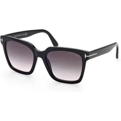 Glossy Sunglasses , unisex, Sizes: 55 MM - Tom Ford - Modalova