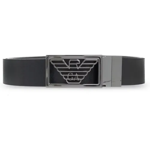 Belts, male, , Size: ONE SIZE Reversible Belt - Emporio Armani - Modalova