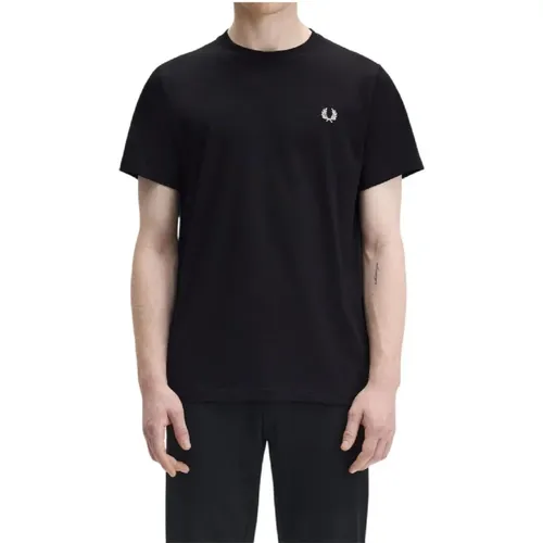 T-Shirts, male, , Size: S Tennis Ball Logo T-shirt - Fred Perry - Modalova