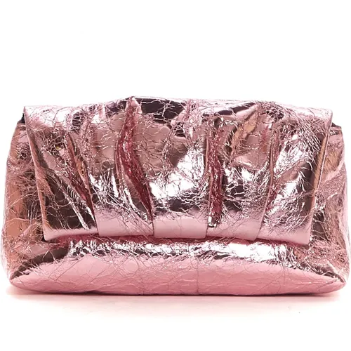 Rosa Schultertasche Pillow Mini Crossbody - Dries Van Noten - Modalova