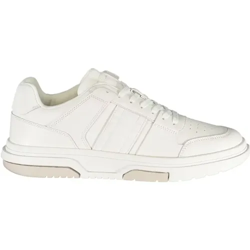 Contrast Lace-up Sneakers , male, Sizes: 7 UK, 8 UK, 10 UK, 12 UK, 6 UK, 9 UK, 11 UK - Tommy Hilfiger - Modalova