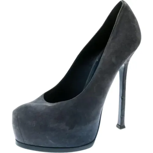 Pre-owned Wildleder heels , Damen, Größe: 40 EU - Yves Saint Laurent Vintage - Modalova