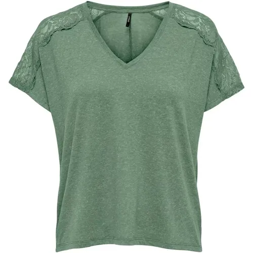 Life S/s T-shirt , Damen, Größe: L - Only - Modalova