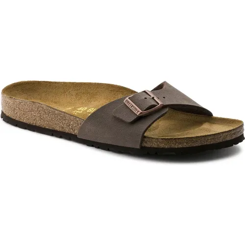 Braune Flache Schuhe , unisex, Größe: 45 EU - Birkenstock - Modalova