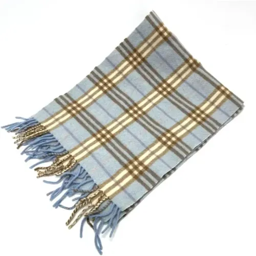 Pre-owned Scarves, female, , Size: ONE SIZE Pre-owned Fabric scarves - Burberry Vintage - Modalova