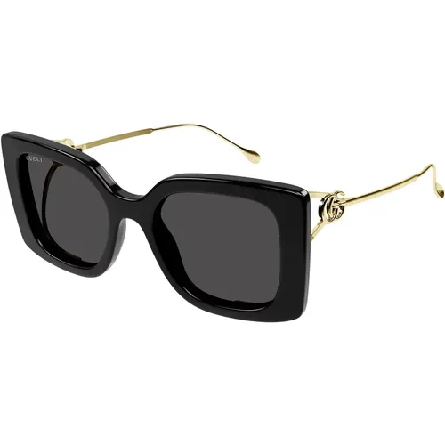 Square Sunglasses - Trendy Urban Style , unisex, Sizes: 54 MM - Gucci - Modalova