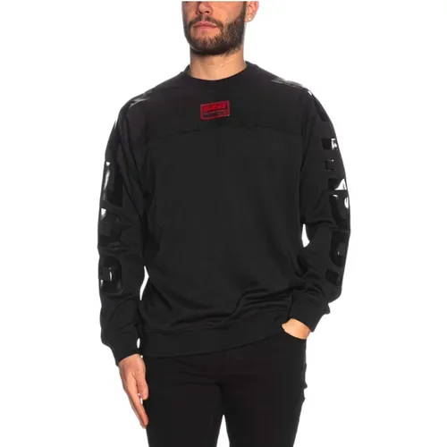 Crewneck Sweatshirt , Herren, Größe: XS - Guess - Modalova