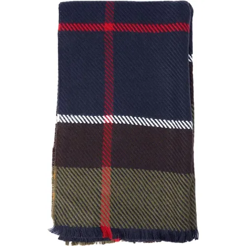 Winter Scarves, female, , Size: ONE SIZE Classic Tartan Scarf Blair Style - Barbour - Modalova