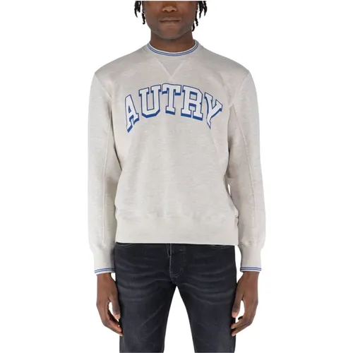 Stylish Crewneck Sweatshirt , male, Sizes: XL, L, S, M - Autry - Modalova