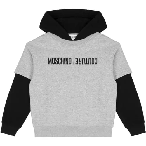 Kinder Grauer Pullover Moschino - Moschino - Modalova