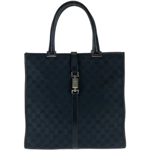 Pre-owned Tote Bags, female, , Size: ONE SIZE Pre-owned Canvas totes - Gucci Vintage - Modalova