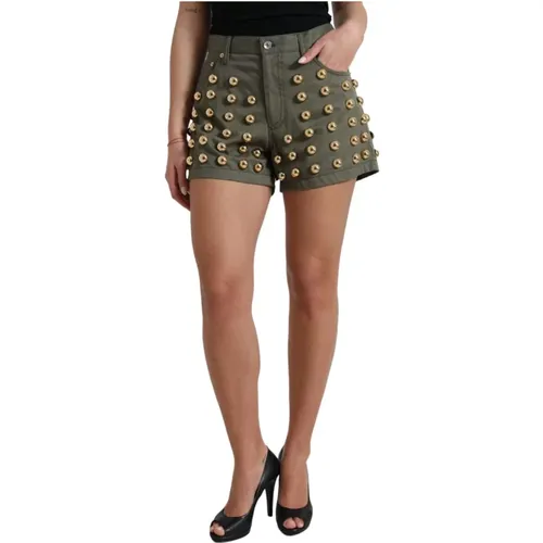 Short Shorts , Damen, Größe: XS - Dolce & Gabbana - Modalova