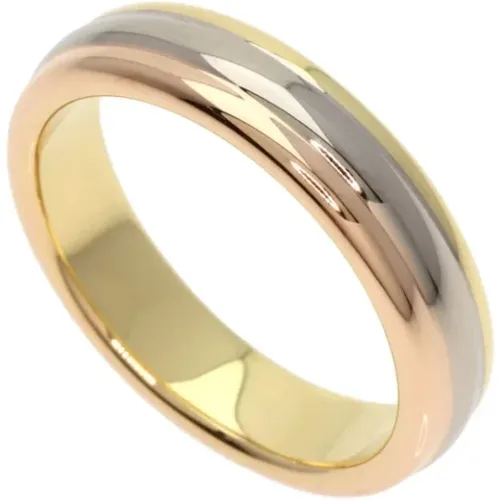 Pre-owned Rose Gold rings , female, Sizes: ONE SIZE - Cartier Vintage - Modalova