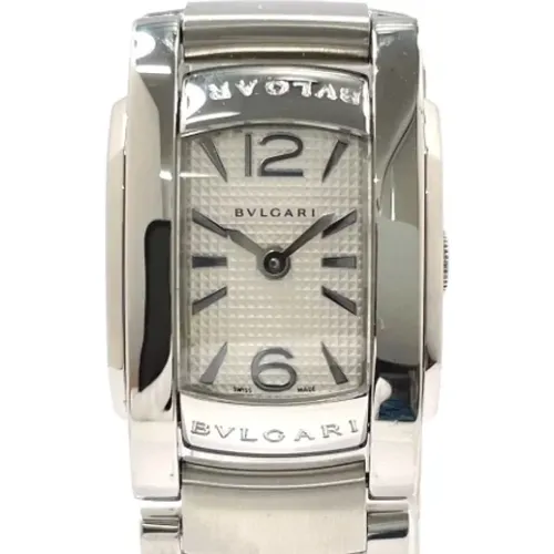 Pre-owned Watches, female, , Size: ONE SIZE Pre-owned Stainless Steel watches - Bvlgari Vintage - Modalova