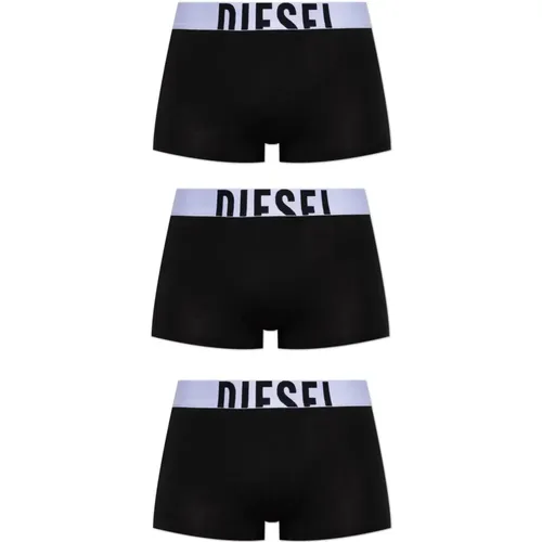 Bottoms, male, , Size: L Three-pack of boxer shorts Damien-D-Pop-3Pack-40 - Diesel - Modalova