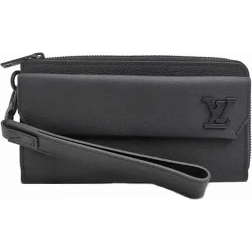 Pre-owned Wallets, male, , Size: ONE SIZE Pre-owned Canvas wallets - Louis Vuitton Vintage - Modalova