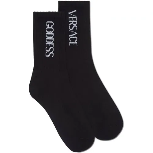 Stylische Socken Versace - Versace - Modalova